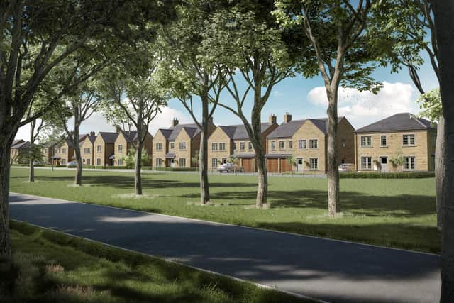 These homes at Swinnow Park in Wetherby will be a mix of two, three, four and five-bedroom houses. CGI provided by Taylor Wimpey.