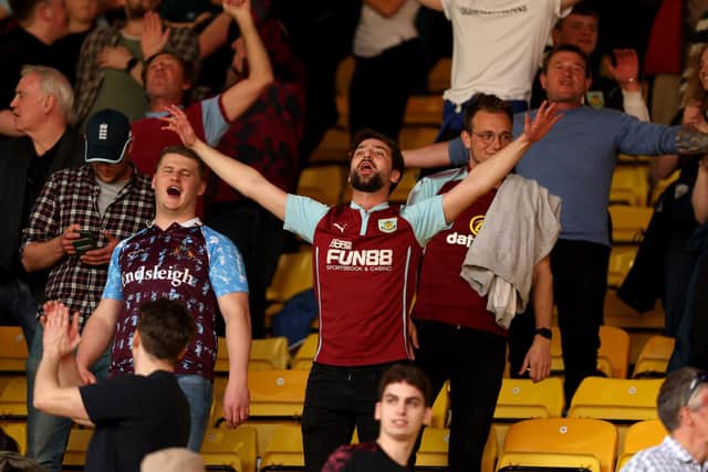Burnley's fortunes have been transformed since the surprise sacking of former Clarets boss Sean Dyche. Pic: Julian Finney.