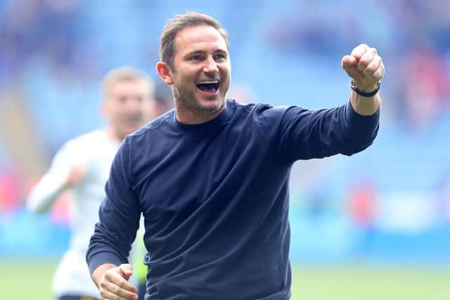 BOOST: Everton boss Frank Lampard knows victory over a depleted and already relegated Watford outfit will greatly strengthen his team's survival bid (Photo by GEOFF CADDICK/AFP via Getty Images)
