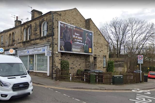 Applicant Carter Jonas requested to upgrade a current standard billboard into an illuminated digital design adjacent To 203 Richardshaw Lane, Pudsey.
PIC: GOOGLE