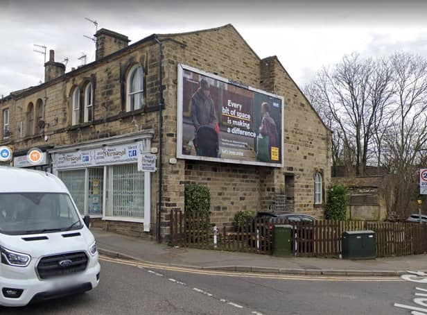 Applicant Carter Jonas requested to upgrade a current standard billboard into an illuminated digital design adjacent To 203 Richardshaw Lane, Pudsey.
PIC: GOOGLE