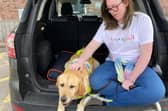 Lily has a guide dog named Zen.