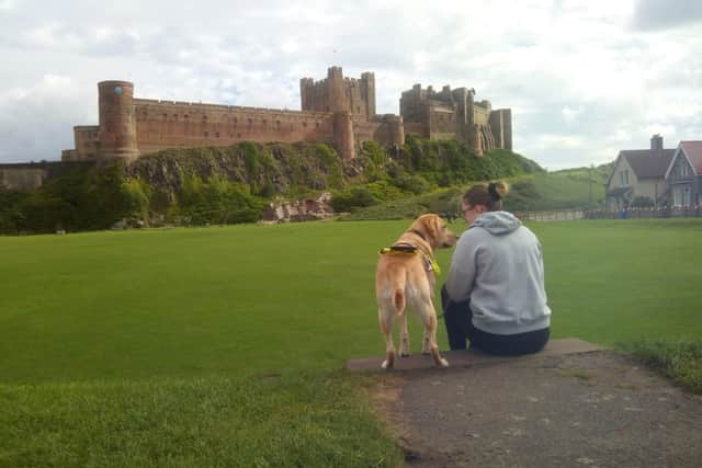 Lily and her guide dog Zen were paired up back in 2019.