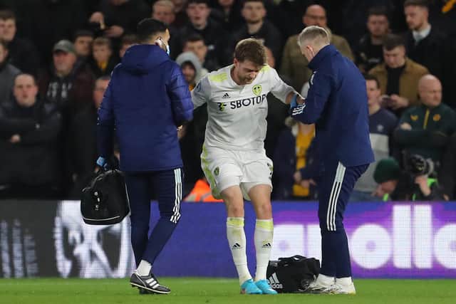 Persistent injuries to last season's top scorer Patrick Bamford have significantly weakened Leeds United's season. Pic: Geoff Caddick.