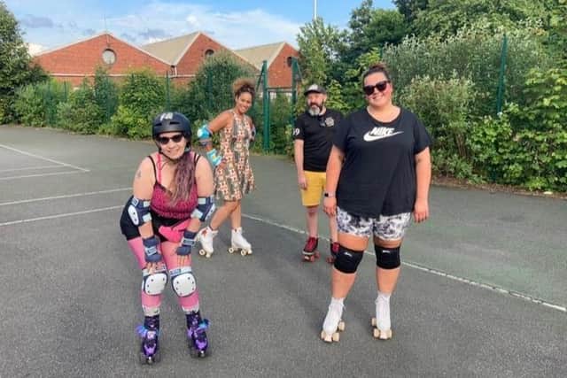The group has gained hundreds of followers and transformed the social lives of many West Leeds residents eager to try out a new sport.
cc Leeds West Rollers