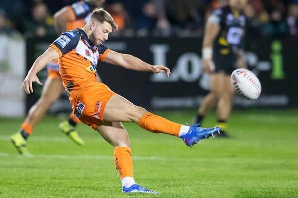 Danny Richardson suffered a fractured bone in his neck against Salford three months ago. Picture by Allan McKenzie/SWpix.com.