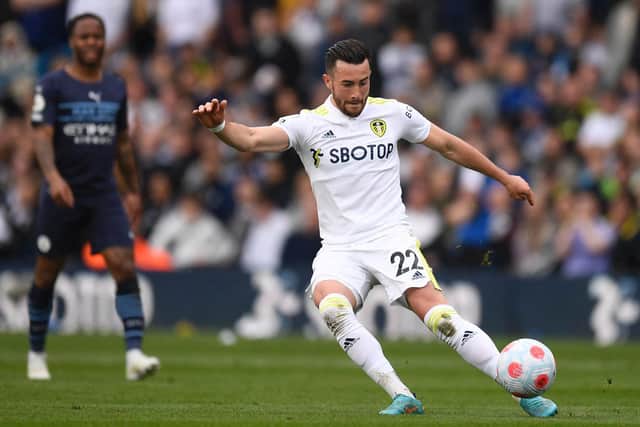 Leeds United winger Jack Harrison. Pic: Oli Scarff.
