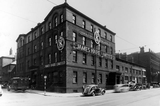 The premises of James Hare Ltd on Wellington Street pictured in June 1939.