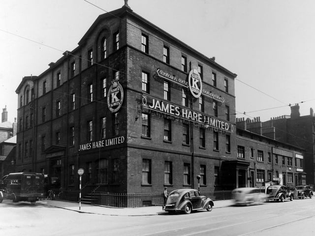 The premises of James Hare Ltd on Wellington Street pictured in June 1939.