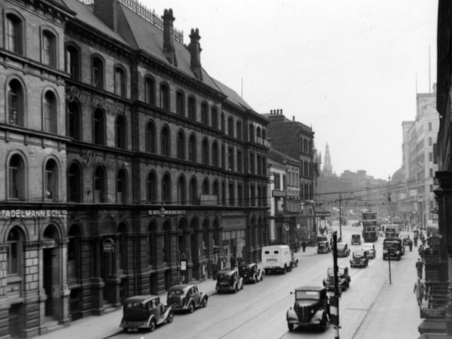 Wellington Street in August 1948.