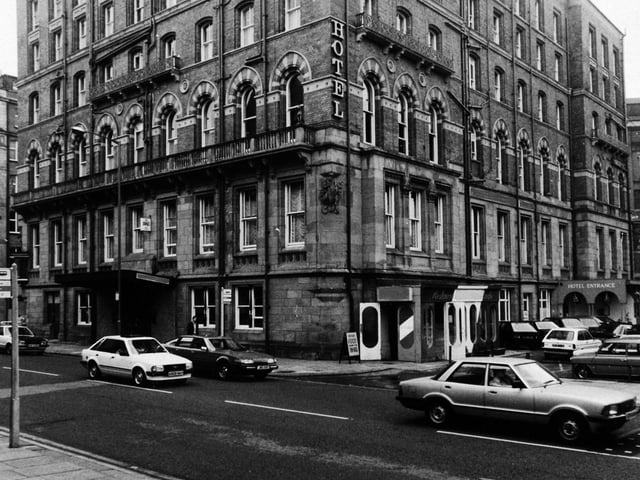 The Wellesley Hotel on Wellington Street in March 1985.