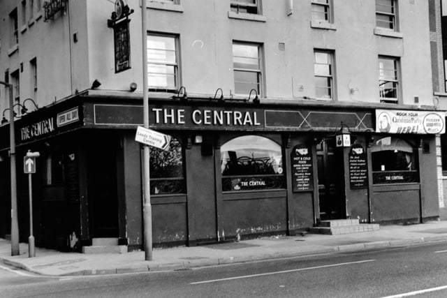 Did you enjoy a drink here back in the day? The Central pictured in November 1990.