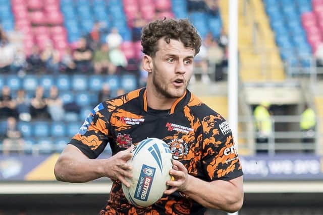 Forward George Lawler will take on former club Hull KR for the first time since joining current home, Castleford Tigers. Picture: Allan McKenzie/SWpix.com.