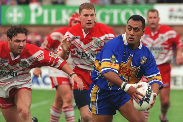 The New Zealand-born full-back played in three rugby union World Cups for Tonga, but switched codes briefly with Rhinos, scoring a try and two goals in nine appearances during 1996.
