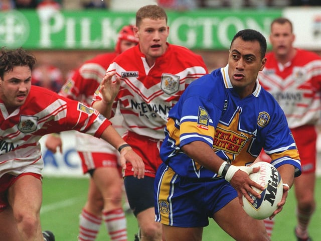 The New Zealand-born full-back played in three rugby union World Cups for Tonga, but switched codes briefly with Rhinos, scoring a try and two goals in nine appearances during 1996.