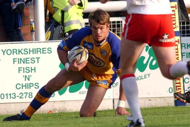 Famous for his time with St Helens and Wigan, Connolly turned out 33 times for Rhinos and was Lance Todd Trophy winner in 2003. Picture by Steve Riding.