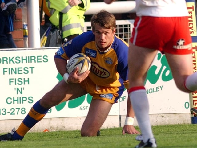 Famous for his time with St Helens and Wigan, Connolly turned out 33 times for Rhinos and was Lance Todd Trophy winner in 2003. Picture by Steve Riding.
