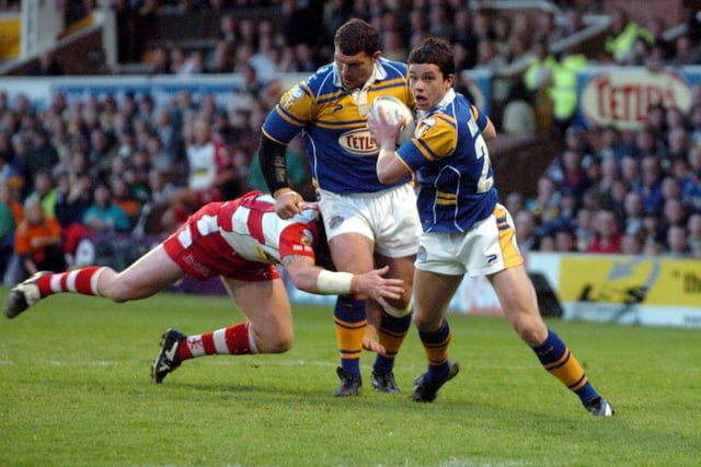 A huge fans' favourite for Hull KR and Halifax and still going this year with Keighley, Scott Murrell is a Rhinos academy product and made one substitute appearance 17 years ago. Picture by Steve Riding.