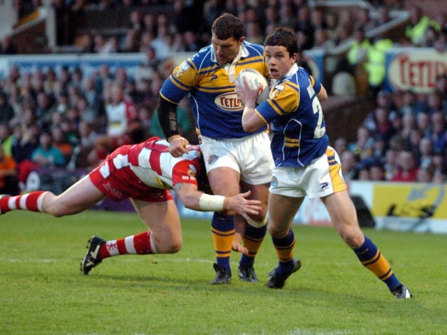 A huge fans' favourite for Hull KR and Halifax and still going this year with Keighley, Scott Murrell is a Rhinos academy product and made one substitute appearance 17 years ago. Picture by Steve Riding.
