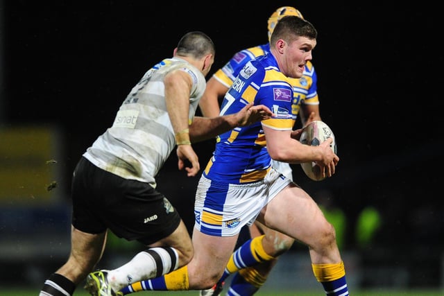 Now playing for Warrington Wolves, after a spell with Hull KR, the prop played five times as a substitute for Rhinos after graduating from the academy.