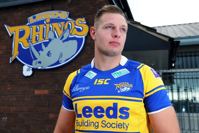 Recruited from Hunslet, the front-rower played 10 times as a substitute for Rhinos.