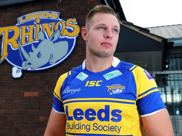 Recruited from Hunslet, the front-rower played 10 times as a substitute for Rhinos.