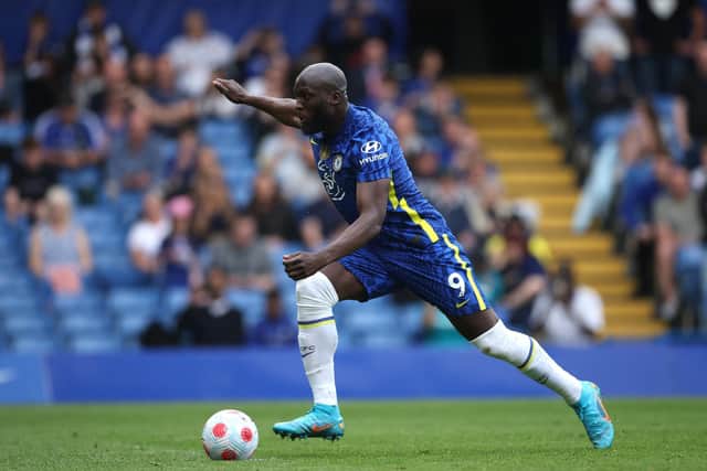 CHIEF THREAT: Chelsea striker Romelu Lukaku, above, is favourite to score first in tonight's clash against Leeds United at Elland Road.
Photo by Eddie Keogh/Getty Images.