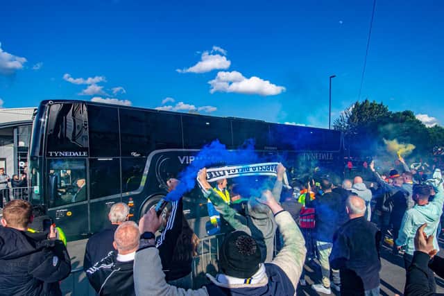 CRUNCH TIME: Leeds United arrive at Elland Road for Wednesday night's clash against Chelsea. Picture by Tony Johnson.