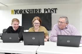 From left to right: Industry experts Mark Casci, Annette Hobson and Nick Garthwaite had the unenviable task of whittling down the shortlist (Photo: Steve Riding)