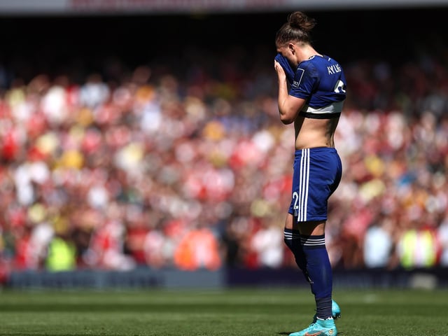 Leeds' vice-captain will serve a three-match ban after his red card against Arsenal last weekend  (Photo by Ryan Pierse/Getty Images)
