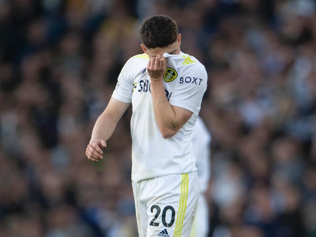 The diminutive Welsh winger also picked up a suspension against London opposition, seeing red for a tackle on Mateo Kovacic at Elland Road (Photo by Visionhaus/Getty Images)