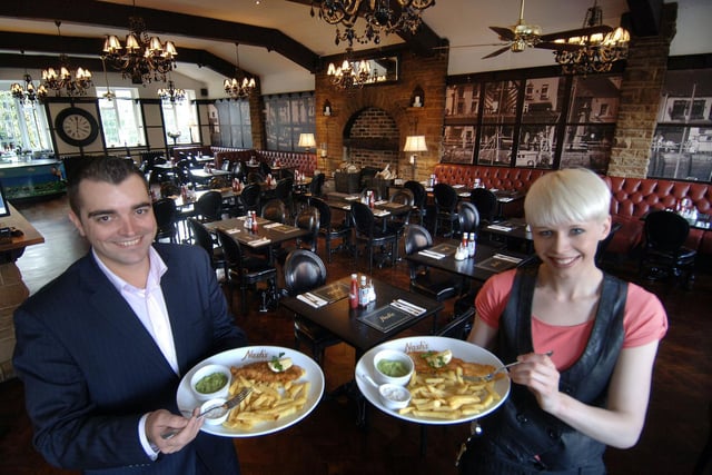 Do you remember Sean O'Neill and Georgina Henderson? They helped serve up the best of what Nash's fish and chip restaurant on Merrion Street had to offer. They are pictured in October 2009.