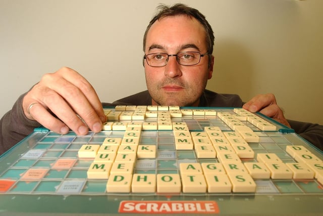 This is Mark Nyman from Calverley who won the National Scrabble Championships 
 in central London in October 2001. He beat more than 100 contestants to take the crown. PIC: Kirsty Wigglesworth/PA