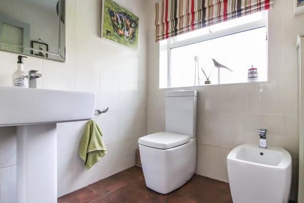 Yes, that is a bidet! The family bathroom also contains a walk in shower and panelled bath.