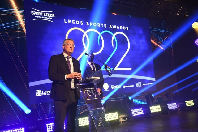 New Dock Hall played host to the 2022 Leeds Sports Awards, which celebrated the very best the city has to offer in a variety of sports.