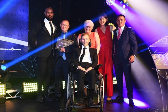 Among the winners was Leeds Rhinos legend Rob Burrow MBE, who was given the Sporting Pride of Leeds award before the closing of the ceremony.