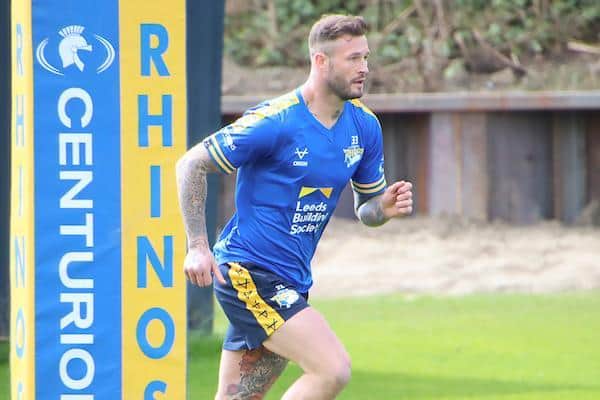 Zak Hardaker is set to make his first Rhinos appearance for six year. Picture by Phil Daly/Leeds Rhinos/SWpix.com.