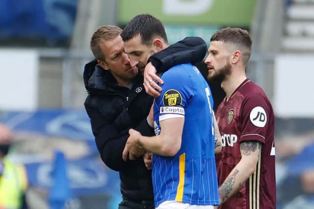 MAGIC MAN - Graham Potter has guided Brighton to the top half of the Premier League table ahead of another clash with Leeds United. Pic: Getty