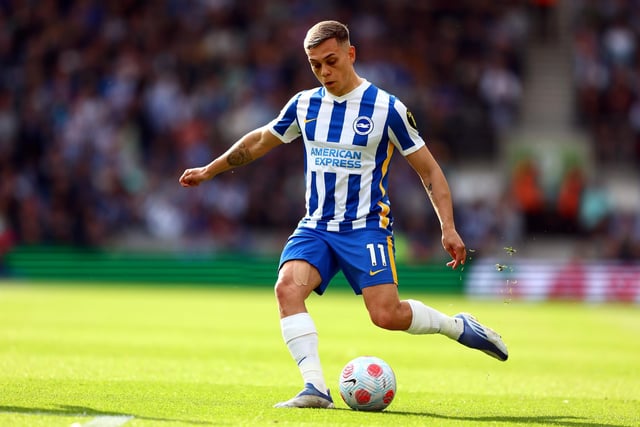 Attacker Leandro Trossard is among Brighton's most dangerous players (Photo by Bryn Lennon/Getty Images)