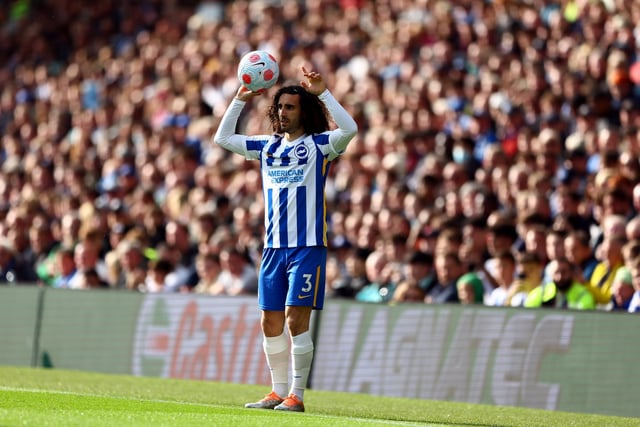 Spanish defender Marc Cucurella is typically a left-sided player and has acclimatised to the Premier League impressively this season (Photo by Bryn Lennon/Getty Images)
