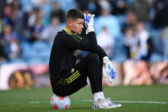 Goalkeeper Meslier has started every Leeds United fixture this season (Photo by OLI SCARFF/AFP via Getty Images)