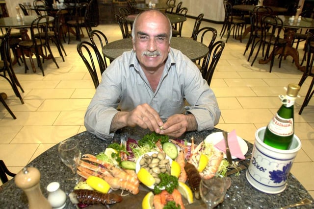 Dino Aristotelous at his restaurant Dino's in Leeds city centre where he revealed plans for  an additional eaterie.