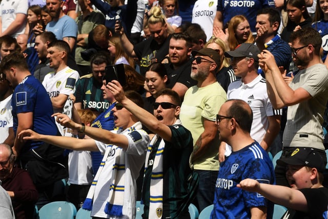 Whites fans eyeing a bright Leeds United future.