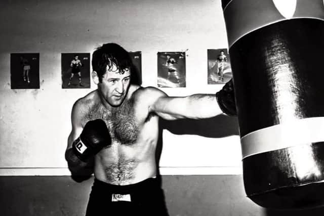 Paul Sykes in his boxing days.