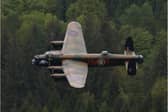 The Lancaster Bomber visited West Yorkshire on Saturday afternoon