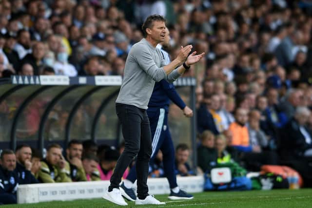 BIG POINT - Jesse Marsch's Leeds United fought back to take a point against Brighton that lifted them out of the relegation zone above Burnley going into the final week of the season. Pic: Jonathan Gawthorpe