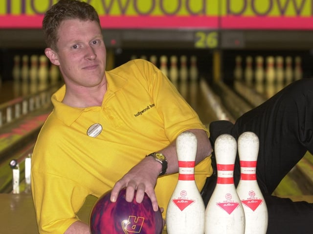 This isRobin Redding who was hoping to set a world record bowling marathon at the Hollywood Bowl in Kirkstall.