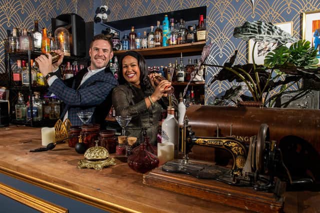 Tailors Gin is a small prohibition-style speakeasy tucked away in the Grand Arcade.