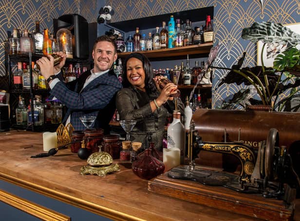Tailors Gin is a small prohibition-style speakeasy tucked away in the Grand Arcade.