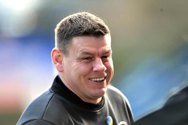 Castleford coach Lee Radford. Picture by Bruce Rollinson.